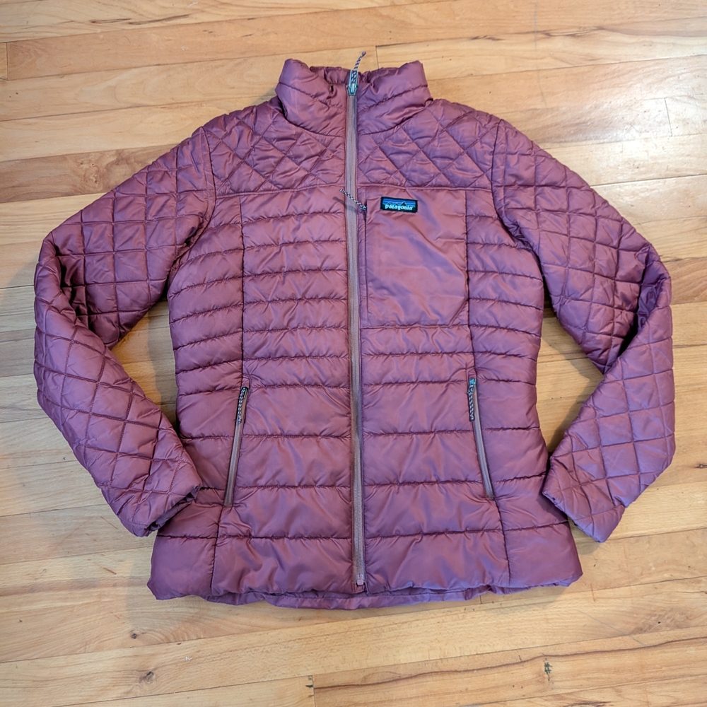 Patagonia Radalie Women's Puffer Jacket - Pink "Mystery Mauve" M - Picture 3 of 12
